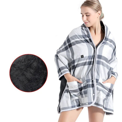 Premium Heated Throw Blanket | Stay Warm &amp; Cozy Anywhere I Free Shipping