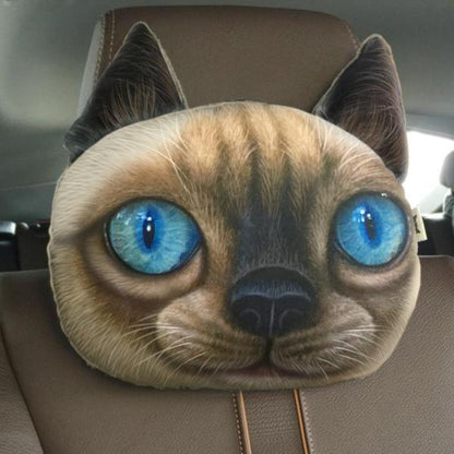 Cat Lovers - Cat Car Headrest Pillow