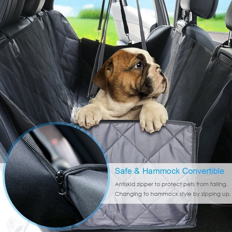 Thicken Quilted Waterproof Pet Car Mat – Durable, Non-Slip Protection for Pet-Friendly Travel