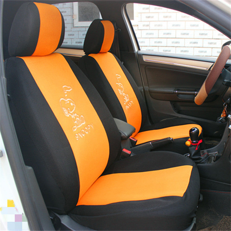 Five-seater universal car seat cover