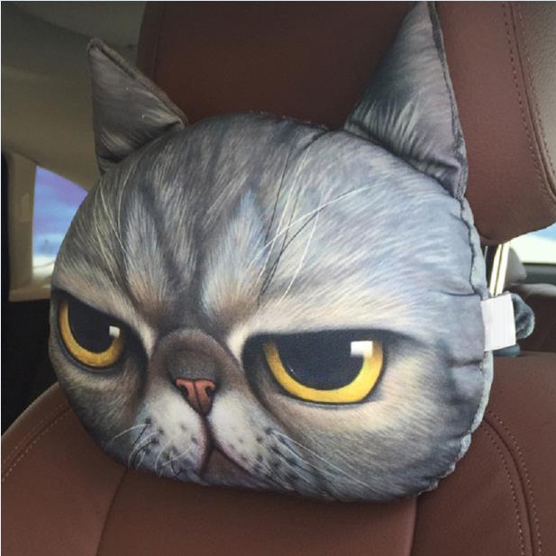 Cat Lovers - Cat Car Headrest Pillow