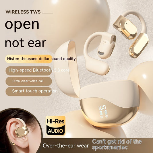 Wireless Ear Hook Bluetooth Headset Gas Bone Conduction Long Endurance