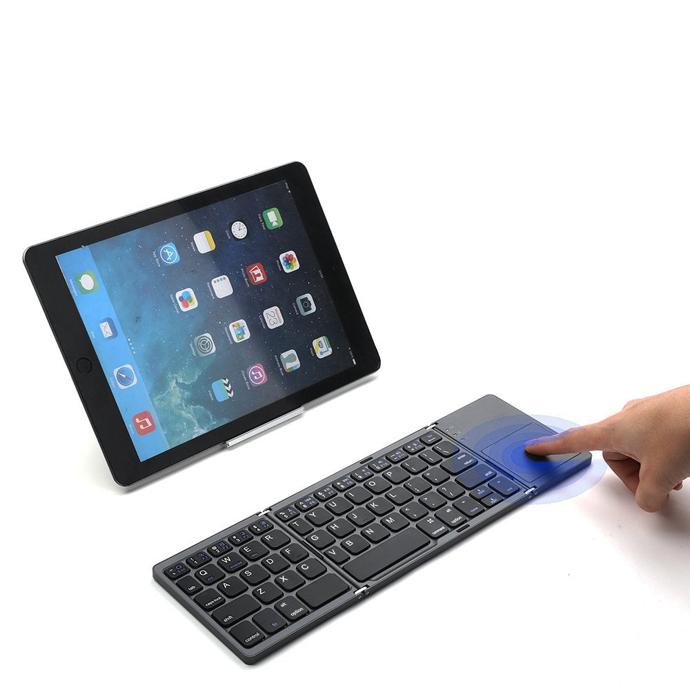 Universal three-fold mini keyboard