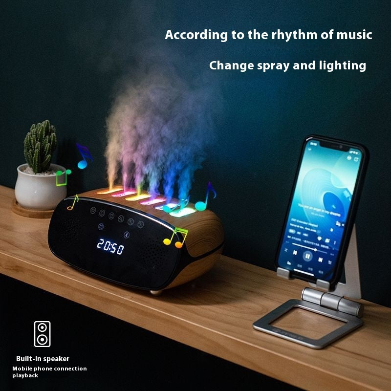 Sound Pickup Humidifier USB Digital Lcd Atmosphere Sea Light