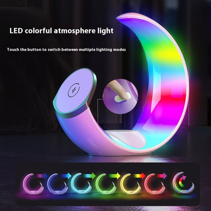 Wireless Ambience Light 4 In 1 Small Night Lamp Charger