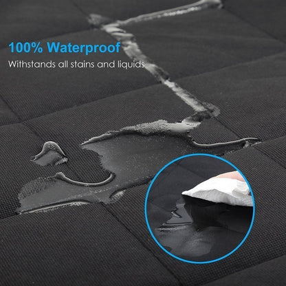 Thicken Quilted Waterproof Pet Car Mat – Durable, Non-Slip Protection for Pet-Friendly Travel