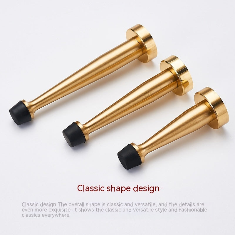 Pure Copper Door Stopper Anti-collision Rubber