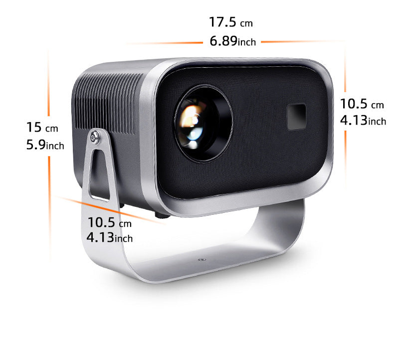 Home HD Portable Projector With Bracket