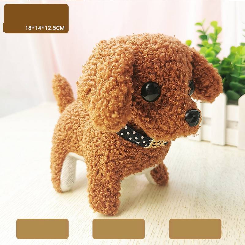 Simulation Electric Dog Plush Children's Toy