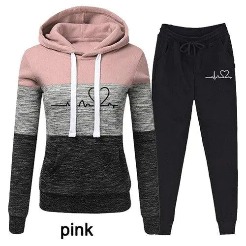 Casual Hoodie Sweat Suit - Comfortable & Stylish Loungewear for Everyday Wear