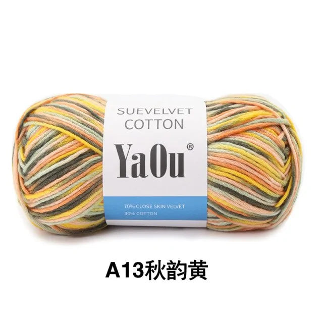 Cotton Hand Knitted Yarn