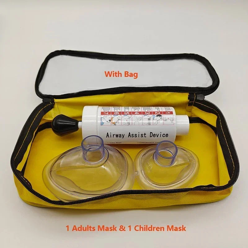 Upgrade Portable Anti Choking Device Choking Emergency Life Saving Suction Vac Anti Choke Device First Aid Kit for Kids Adults