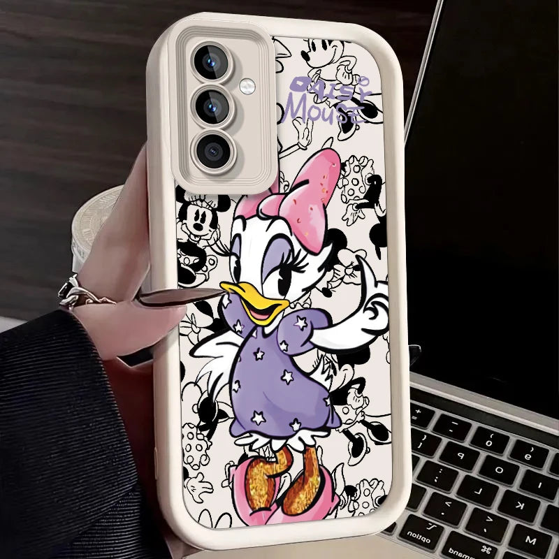 Disney Mickey Case for Samsung Galaxy S24 S23 S22 S21 Ultra Plus S20 FE A54 A53 A52 A52S A51 A50 A50S A34 A33 A32 5G 4G Cover