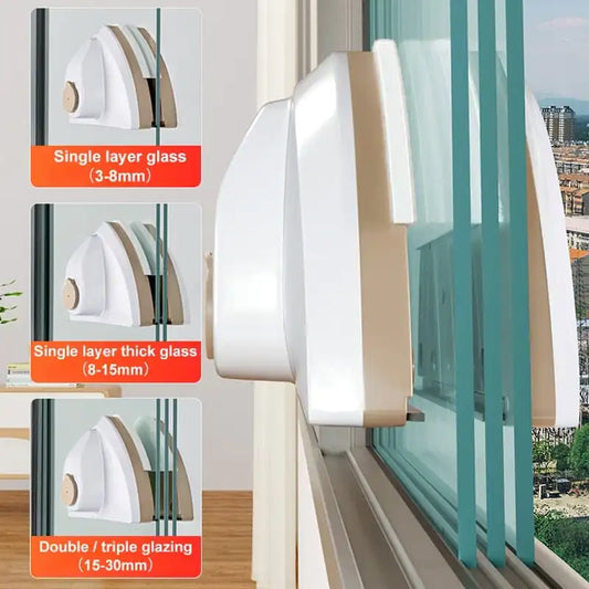 Magnetic Double-sided Glass Window Cleaner