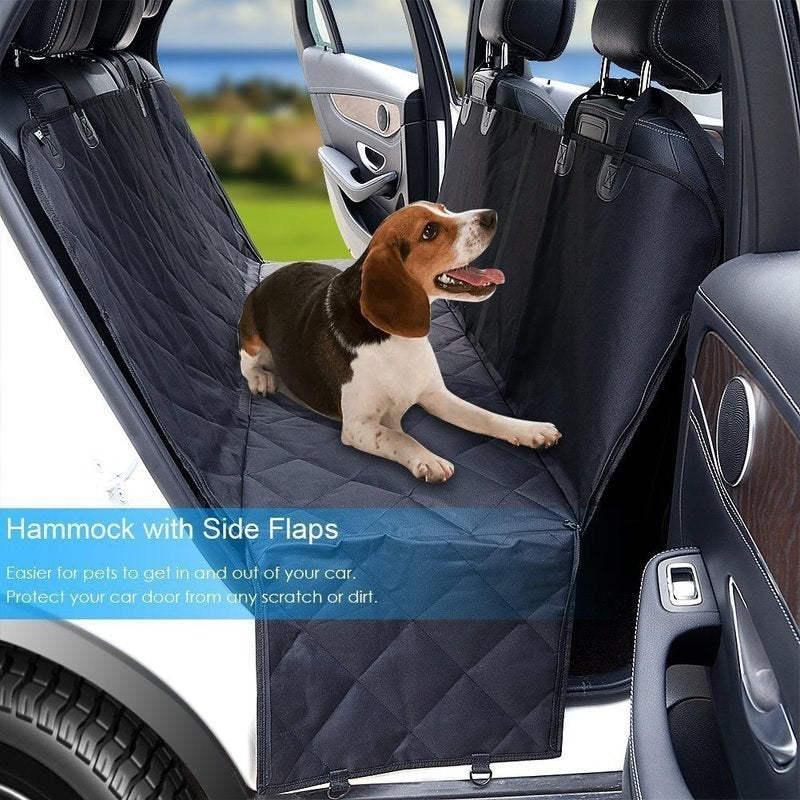 Thicken Quilted Waterproof Pet Car Mat – Durable, Non-Slip Protection for Pet-Friendly Travel