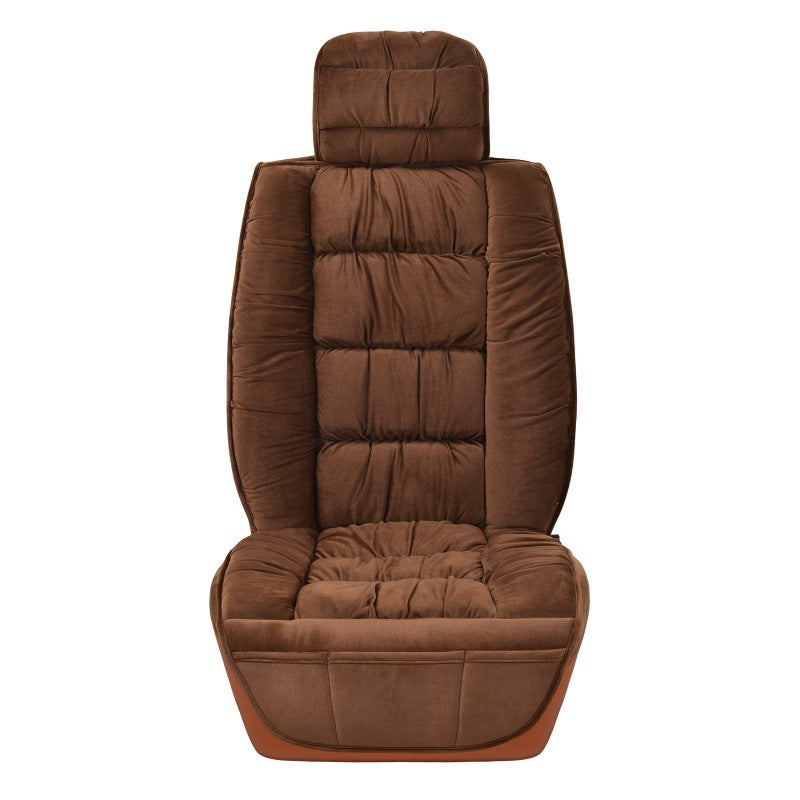 Winter New Short Plush Car Seat Fully Surrounded