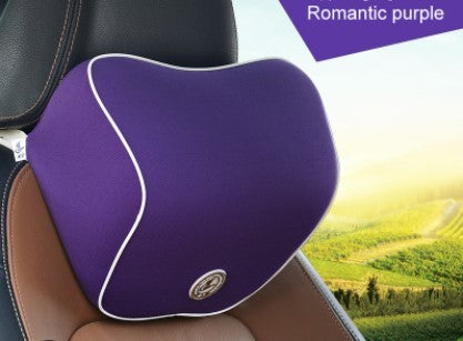 Car Memory Cotton Lumbar Suit Pillow Back Pad Waist Car Interior Seat Four Seasons Universal New Slow Rebound