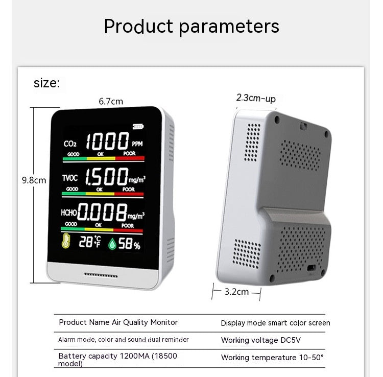 Dedicated Air Quality Detector Air Sensor