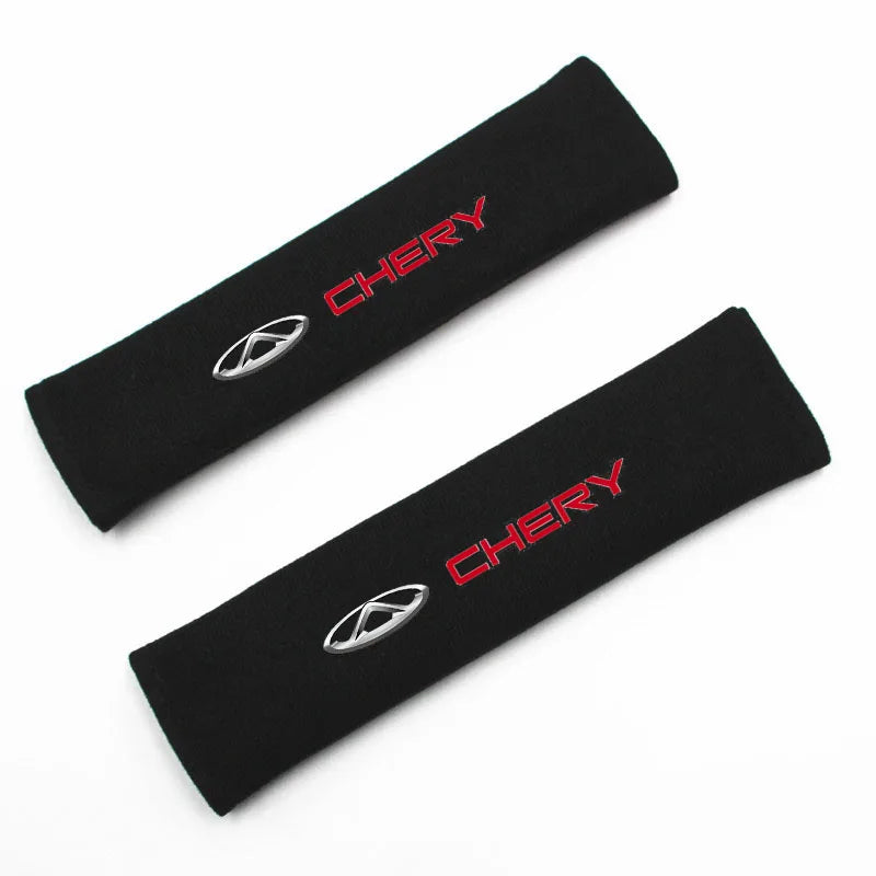 2pcs Car Seat Belt Cover Shoulder Pads Auto Interior Decoration Accessories Case For Chery Tiggo 7 Pro 8 4 5 3 2 T11 5X Amulet