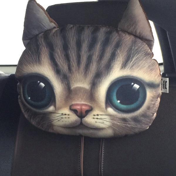 Cat Lovers - Cat Car Headrest Pillow