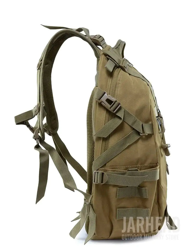 Waterproof Hiking Backpack | Survival Reflective Tactical Bag | Durable & Weather-Resistant for Outdoor Adventures