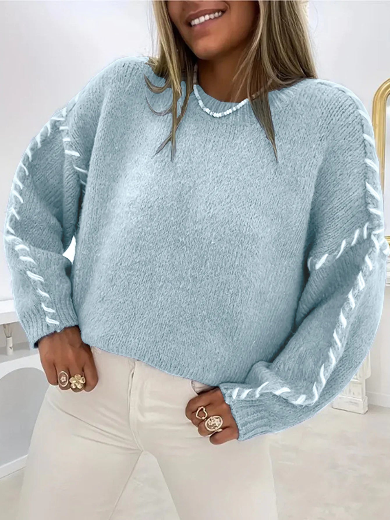 Loose Knitted Sweater