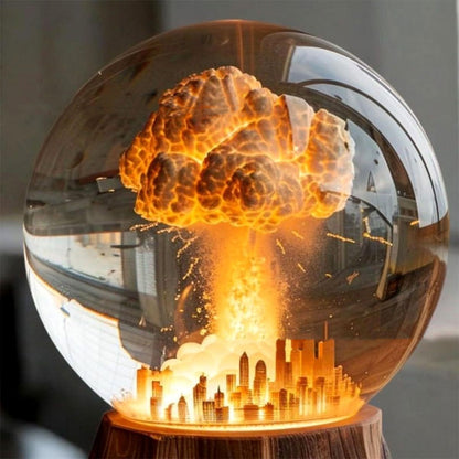 Atomic Bomb Explosion Lamp Decoration Small Night Lamp