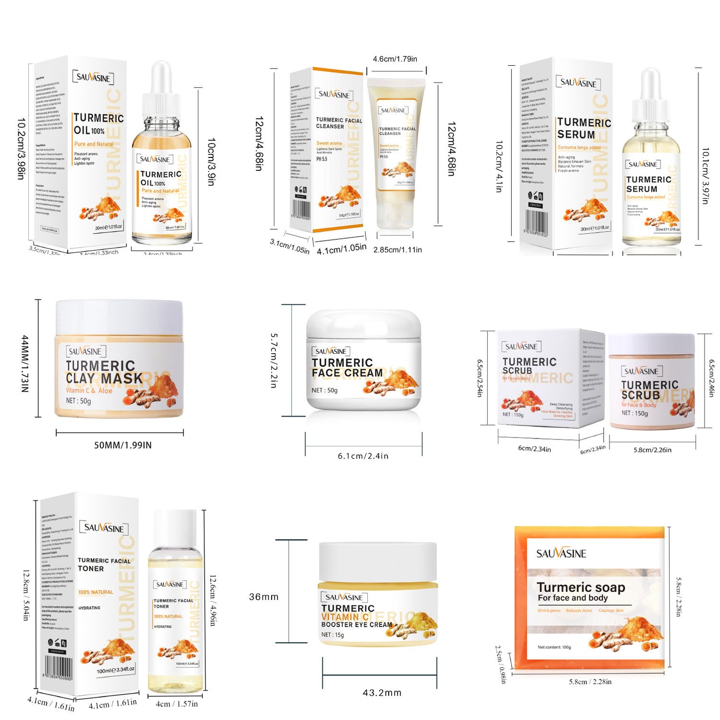 Deep Nourishing And Firming Pores Nine-piece Set