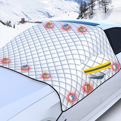 Thickened Winter Car Snow Shield Front Windshield Cover