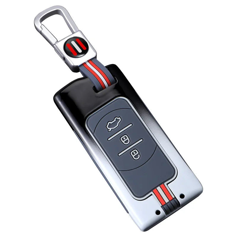 Zinc Alloy Car Remote Key Case Cover Fob For Chery Tiggo 8 Arrizo 5 Pro Gx 5x eQ7 Chery Tiggo 7 Pro 2020 Accessories Car-Styling