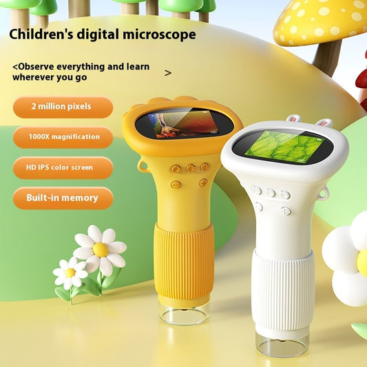 Children's Portable Scientific Handheld Optical Microscope