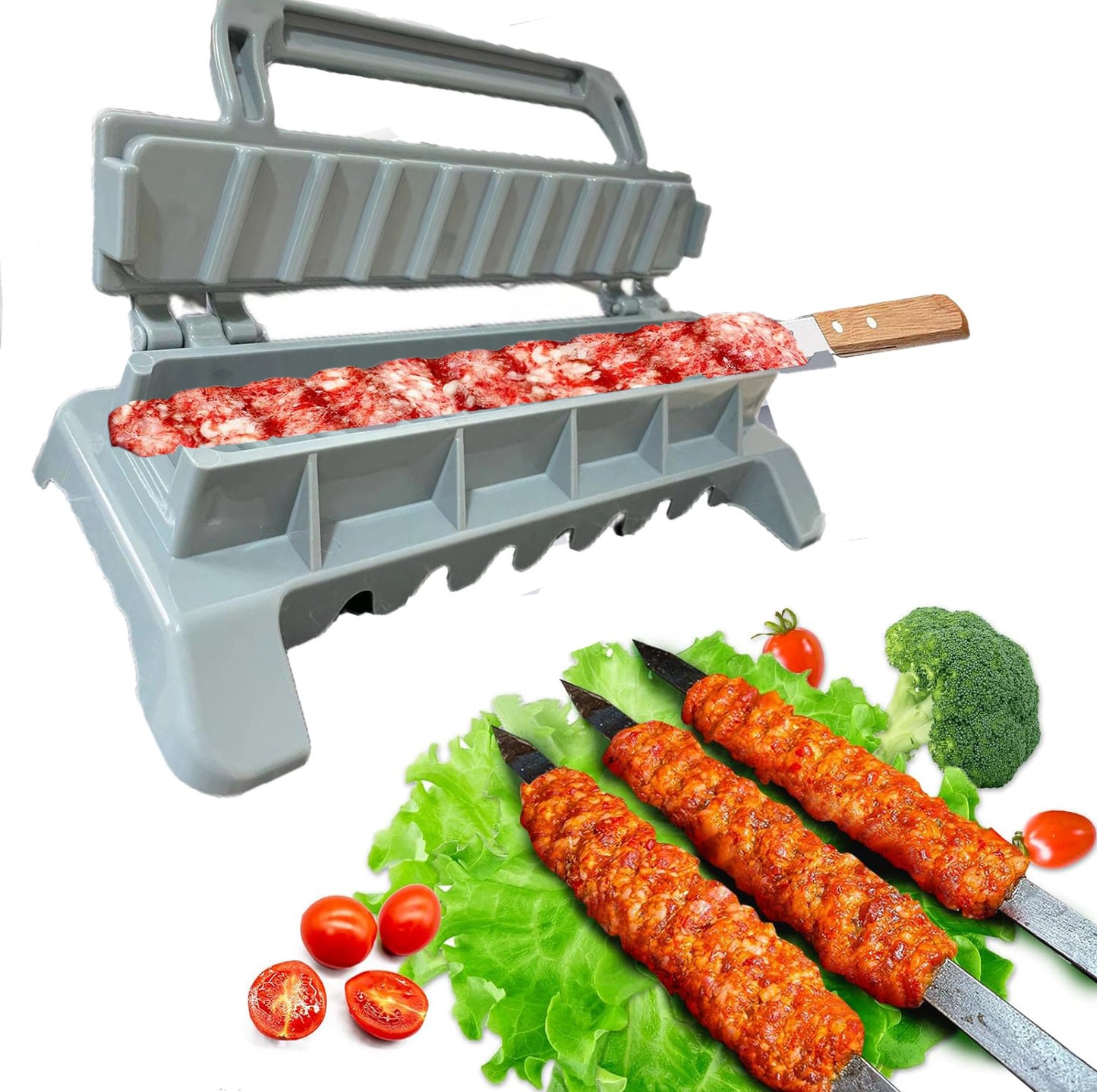 Creative Portable Folding Barbecue Mold Kebab