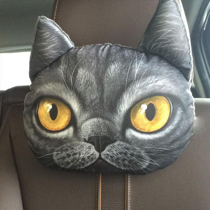 Cat Lovers - Cat Car Headrest Pillow