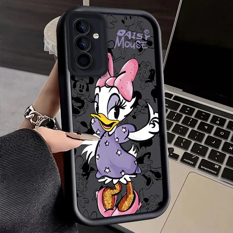 Disney Mickey Case for Samsung Galaxy S24 S23 S22 S21 Ultra Plus S20 FE A54 A53 A52 A52S A51 A50 A50S A34 A33 A32 5G 4G Cover