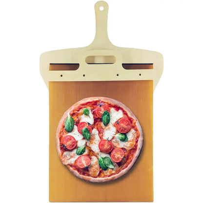 Wooden Pizza Spatula Paddle with Handle