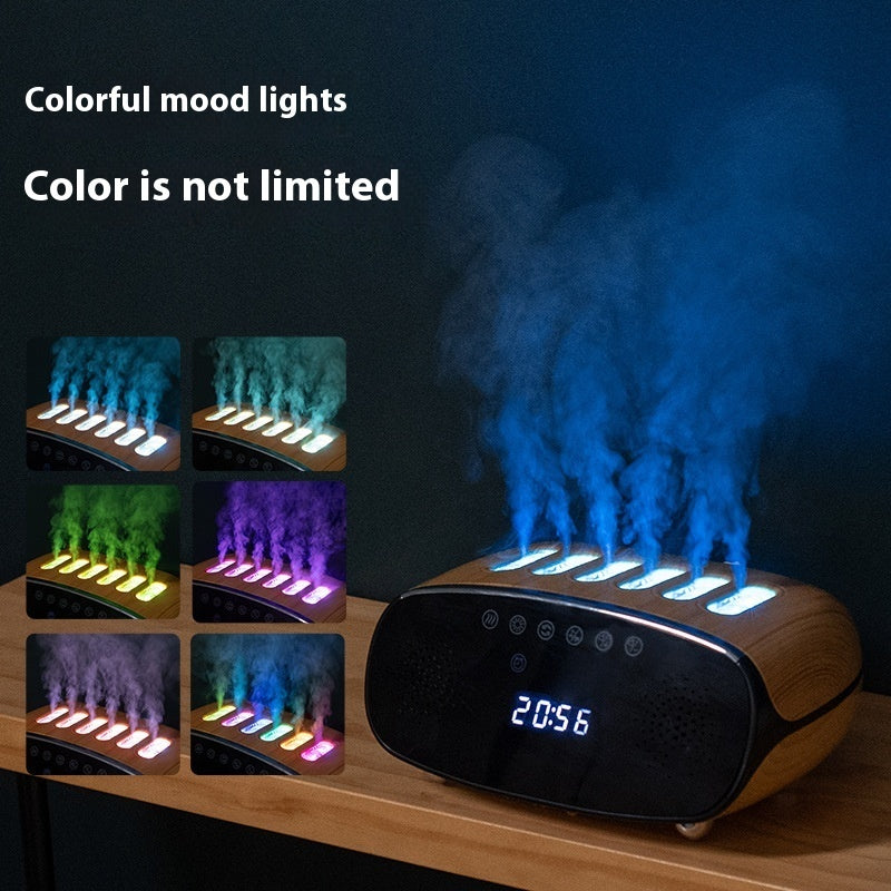 Sound Pickup Humidifier USB Digital Lcd Atmosphere Sea Light