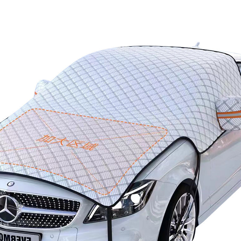 Car Windshield Snow Cover With Thickened Fabric