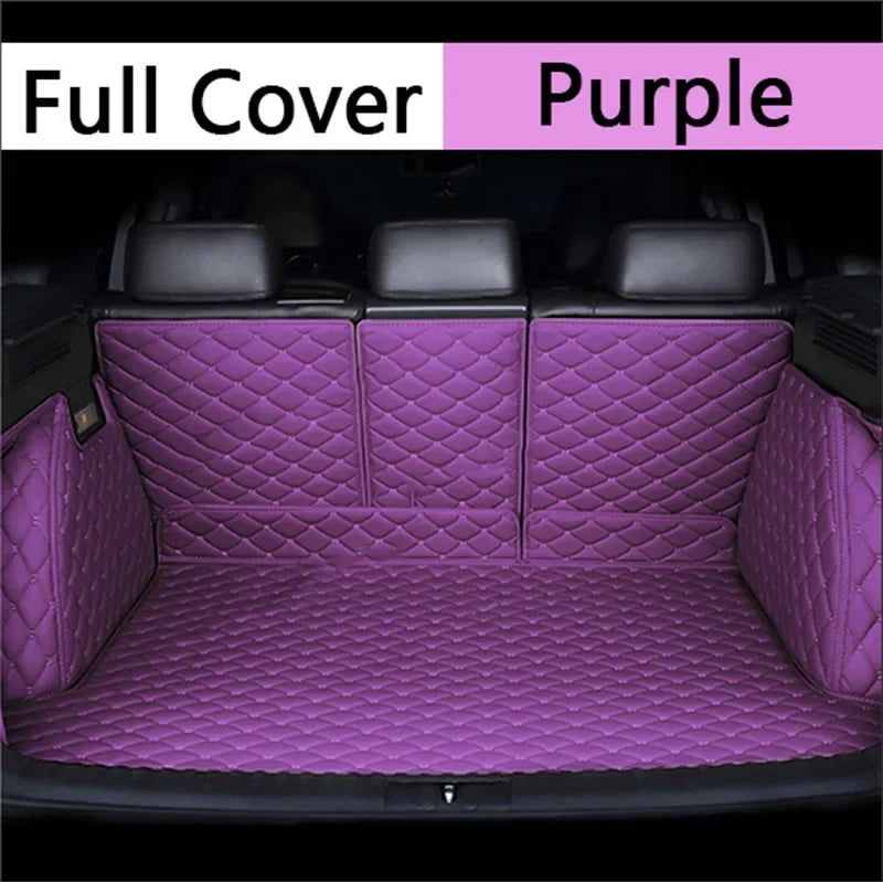 Car Trunk Mat For Chery Tiggo 8 Pro Plus Max 7seat 2022 2023 2024 Dirt-resistant Fully   Rear go Tray  Accessories