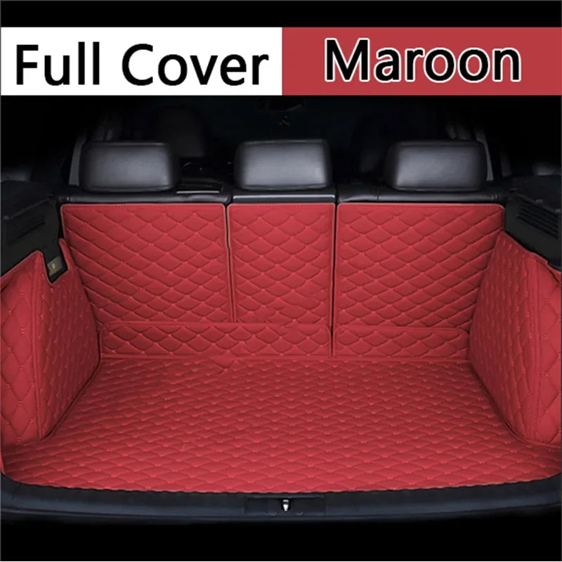 Car Trunk Mat For Chery Tiggo 8 Pro Plus Max 7seat 2022 2023 2024 Dirt-resistant Fully   Rear go Tray  Accessories