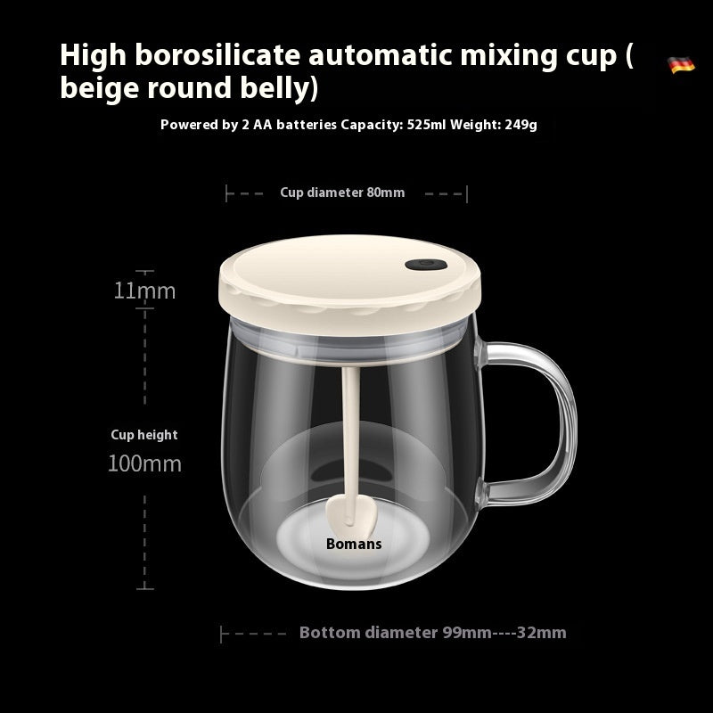 Battery Type Automatic Coffee Electric Stirring Cup