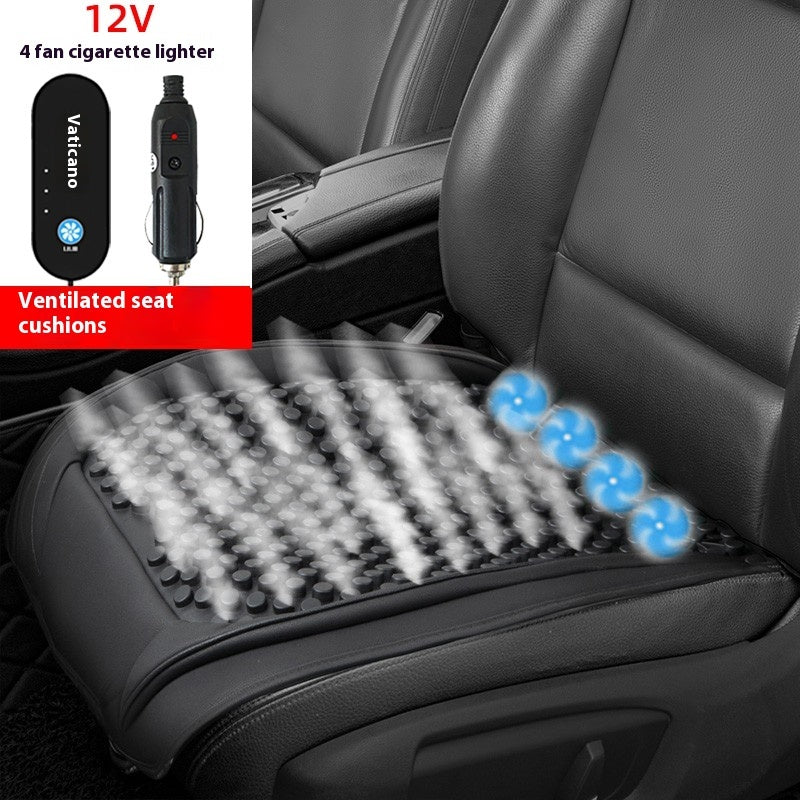 Car Seat Ventilation Cushion Breathable Car 12v Seat Cushion