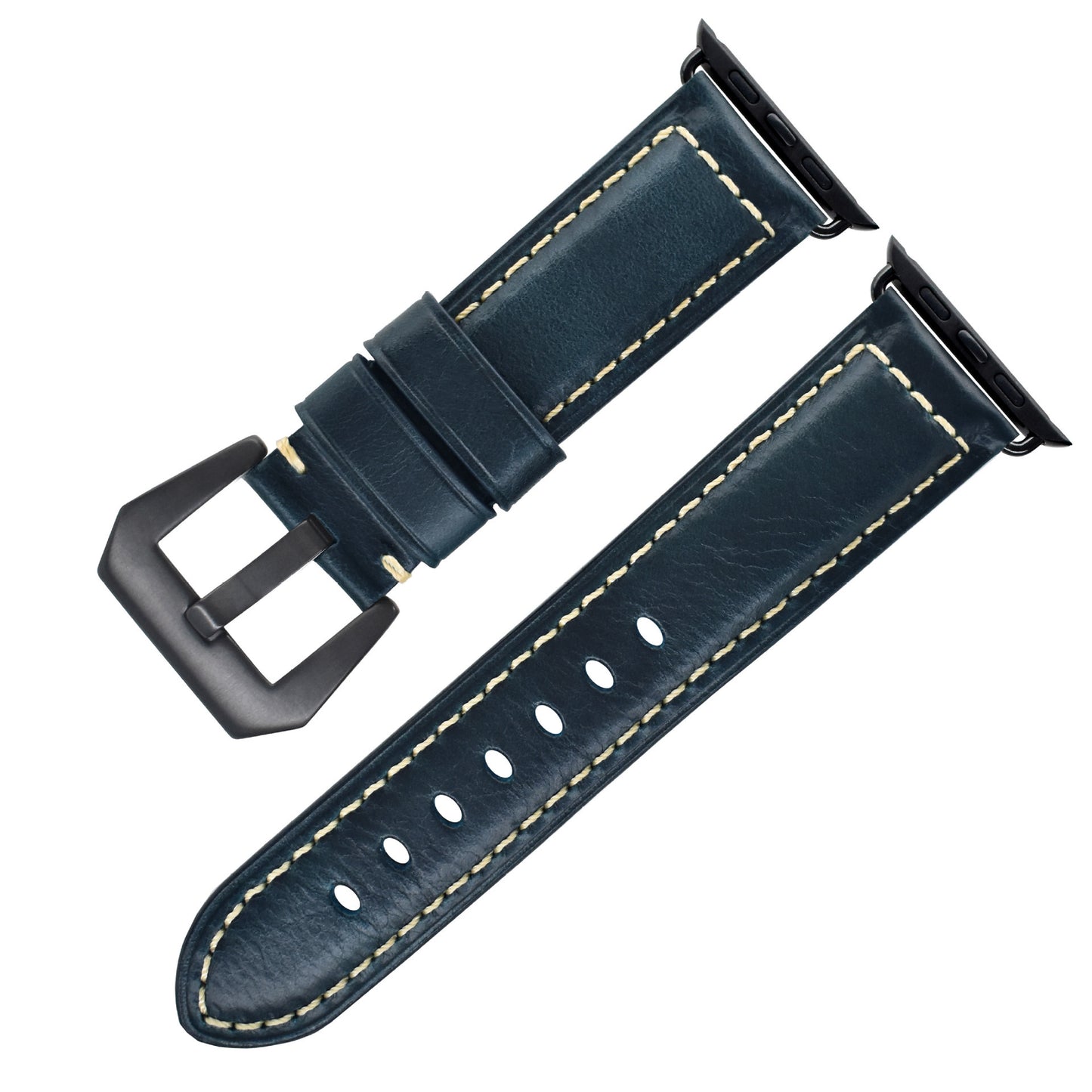 Vintage Oil Wax Genuine Cowhide Watch Band