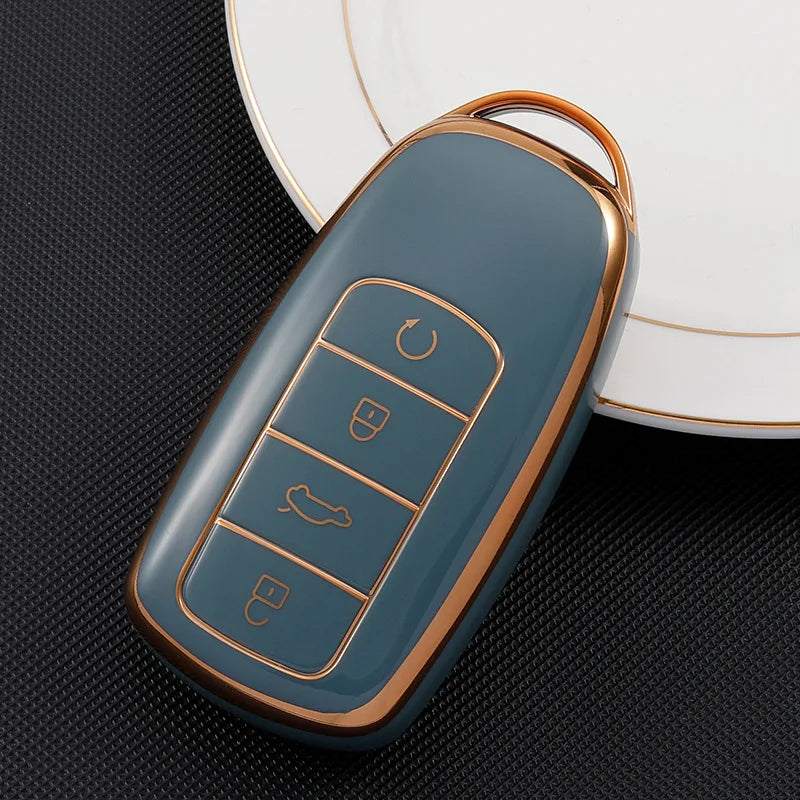 Fashion TPU Car Key Case Cover For Chery Tiggo 8 Pro Tiggo 8plus New 5 plus 7pro Car Key Protector Shell Fob Accessories