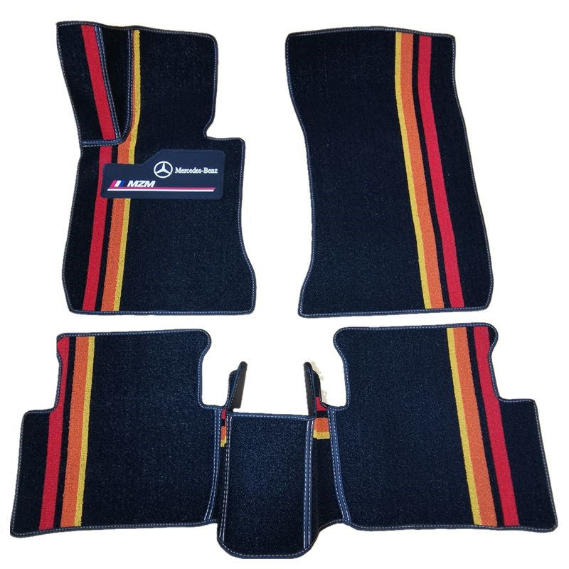 Civic Accord Haoying Xuenis Circle Car Floor Mats Three-piece Set