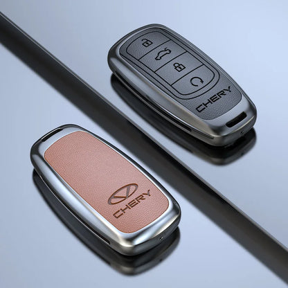 Zinc alloy Car Key Case For Chery Tiggo 8 Pro Tiggo 8 plus New 5 plus 7 pro Chery Tiggo 7 Pro Max Omoda 5C 5 Motor wholesale