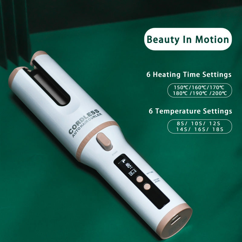 Metal automatic curling iron