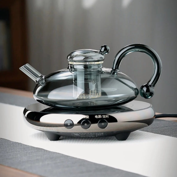 Glass Afternoon Tea Mouse Heating Teapot Home New High-end European Tea Separation Pot