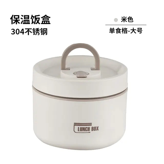 Lunch Box Portable Insulated Lunch Container Set Stackable Bento Stainless Steel Lunch Container