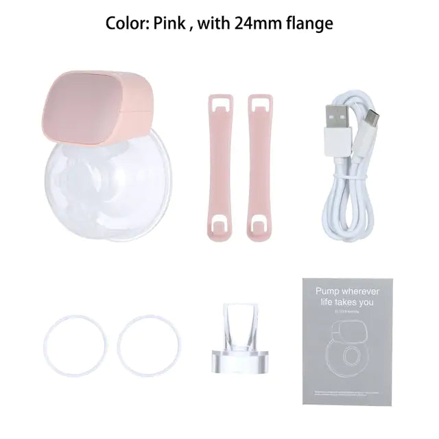 Hands-Free Breast Pump – Portable, Quiet, and Convenient for Easy Milk Expression