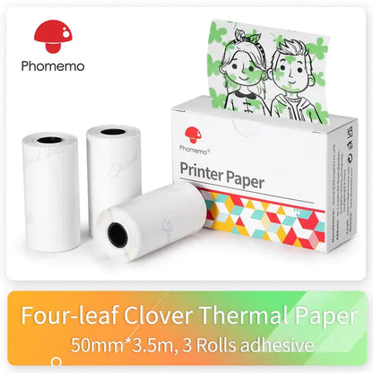 Phomemo Printer Sticker Self-Adhesive M02 Series Printer Paper